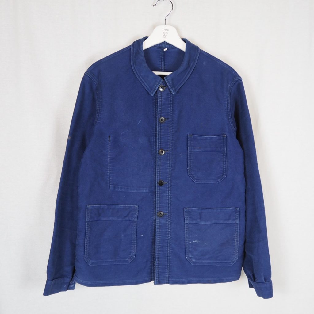 Vintage Moleskin French Work Jacket THINK